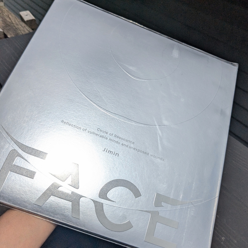 Jimin of BTS vinyl: FACE